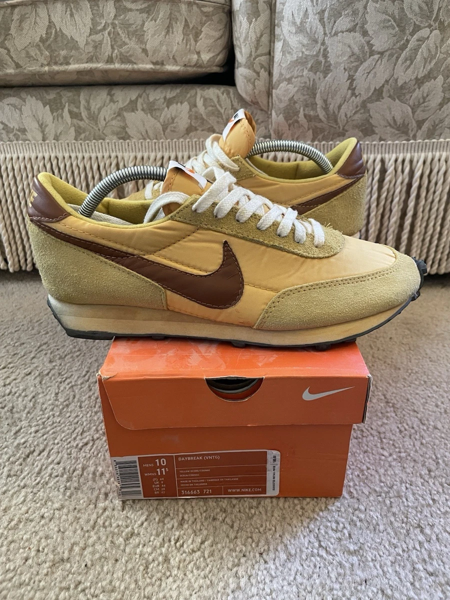 Nike Daybreak Vintage Yellow Ochre Cognac for Sale | Authenticity
