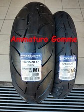 COPPIA 120/70 17  190/55 17 DOT/ANNO 2025! +OMAGGIO METZELER SPORTEC M7 RR MOTO
