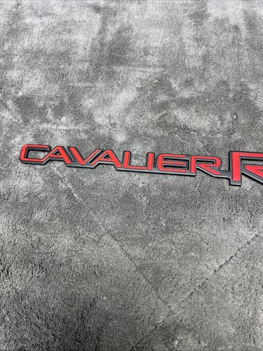 1991 - 1994 CHEVROLET CAVALIER RS RED EMBLEM NEW OEM - Bild 2 von 5