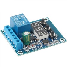 DC 12V Voltage Detection Battery Charging Discharge Monitor Relay Switch Module-