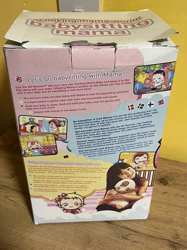 Nintendo Wii Babysitting Mama Interactive Plush with Sealed Game - Picture 6 of 8