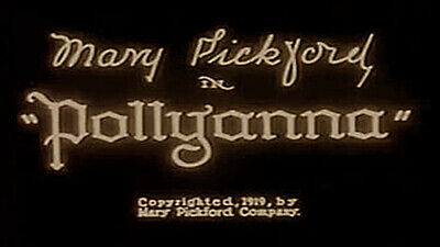 Pollyanna (1920) Family, Comedy, Drama Silent Movie DVD | eBay
