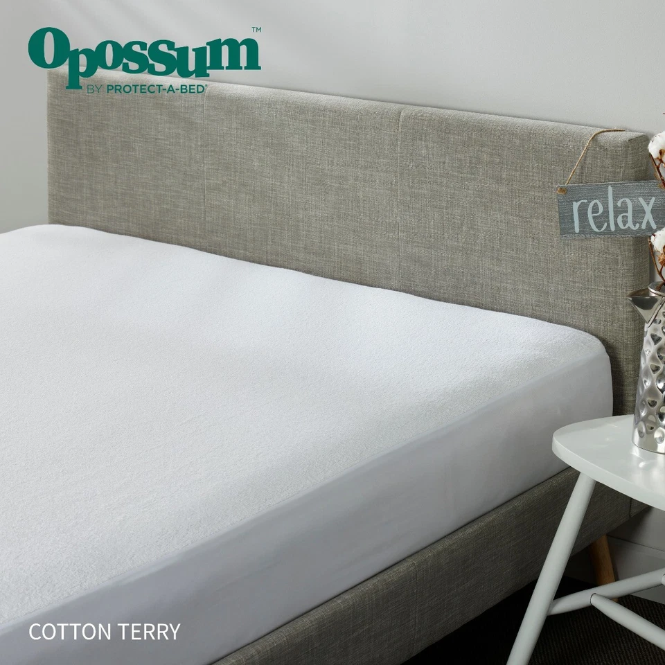 Opossum от Protect-A-Bed хлопковая махровая водонепроницаемая защитная пленка для матраса - Изображение 4 из 4