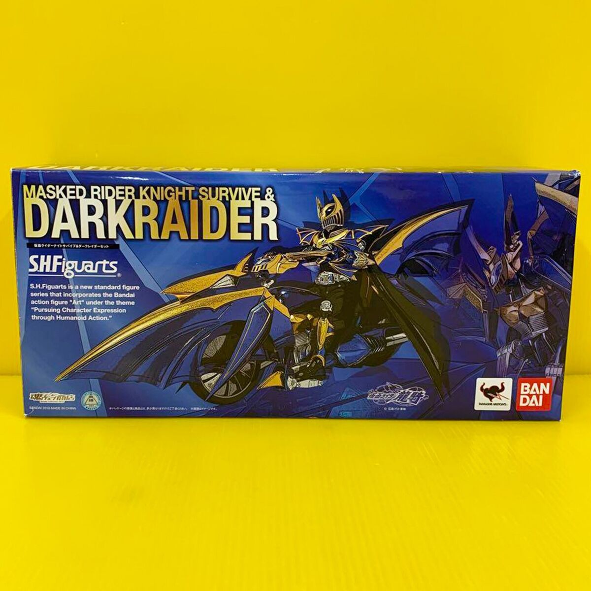 SHFiguarts MASKED RIDER NIGHT SURVIVE美品 S.H.Figuarts MASKED RIDER KNIGHT SURVIVE & DARKRAIDER SET