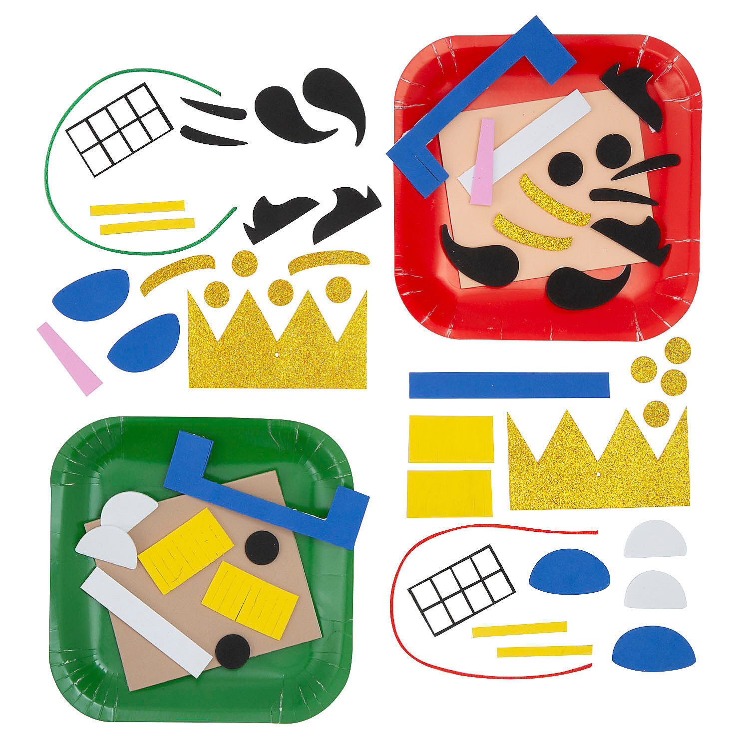 Fun Express Paper Plate Nutcracker Sign Craft Kit Makes 12 eBay