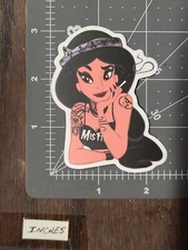 Sexy Twisted Jasmine Adult Humor Skateboard Phone Sticker /Decal Mat7