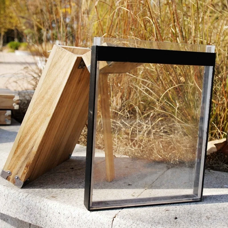 Tanque de viaje de fotografía de madera de 11 * 14 pulgadas 14 * 17 pulgadas para proceso de colodión de placa húmeda Foto 4 de 4