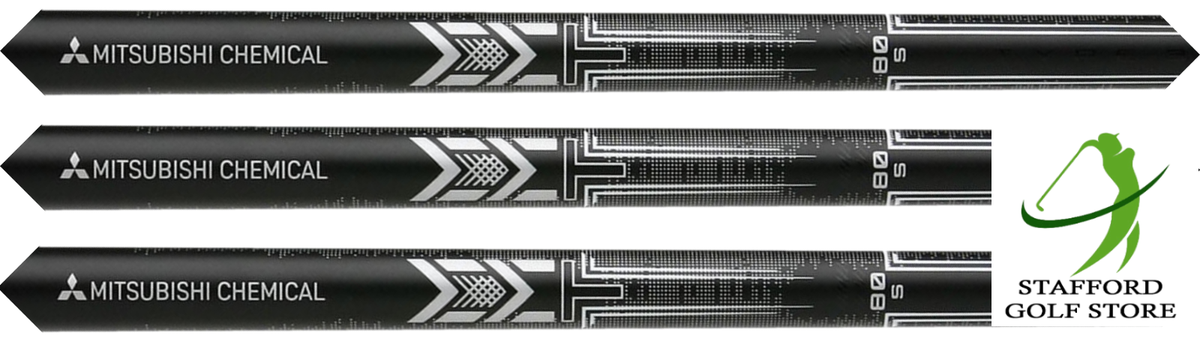 New Mitsubishi MMT Graphite Iron Shafts Set .370 Parallel Tip