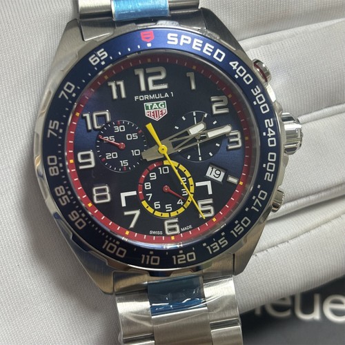 TAG Heuer 1X Red Bull Racing Formula 43mm Quartz Bracelet Ref CAZ101AL.BA0842 - Picture 11 of 13