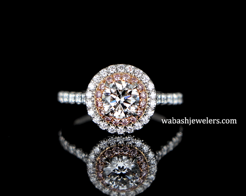 pink diamond ring tiffany