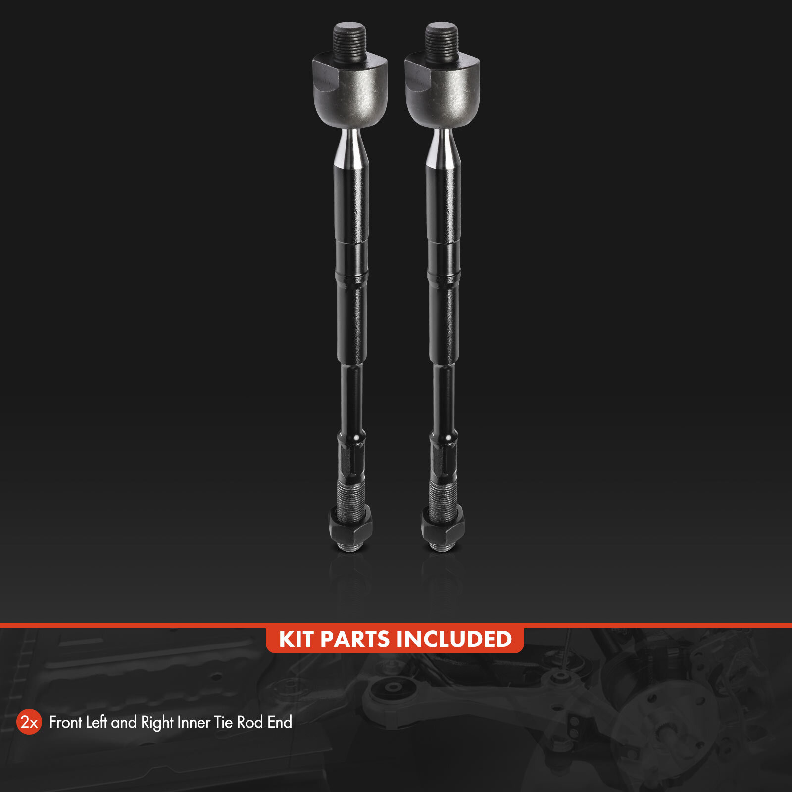 Venue Rods 2x Front Inner Tie Rod End for Hyundai Venue 2020 2021 2022 2023 2024 ...