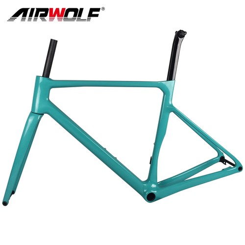 Carbon Road Bike Frame Disc Brake 700*38C Thru Axle 142*12mm Bicycle Frameset - Picture 28 of 35