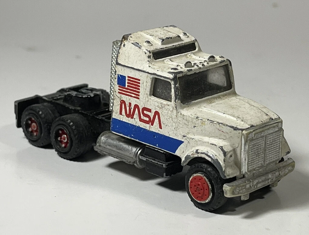 Vintage Majorette NASA Semi Truck MADE IN FRANCE 1 67 Scale Diecast Truck