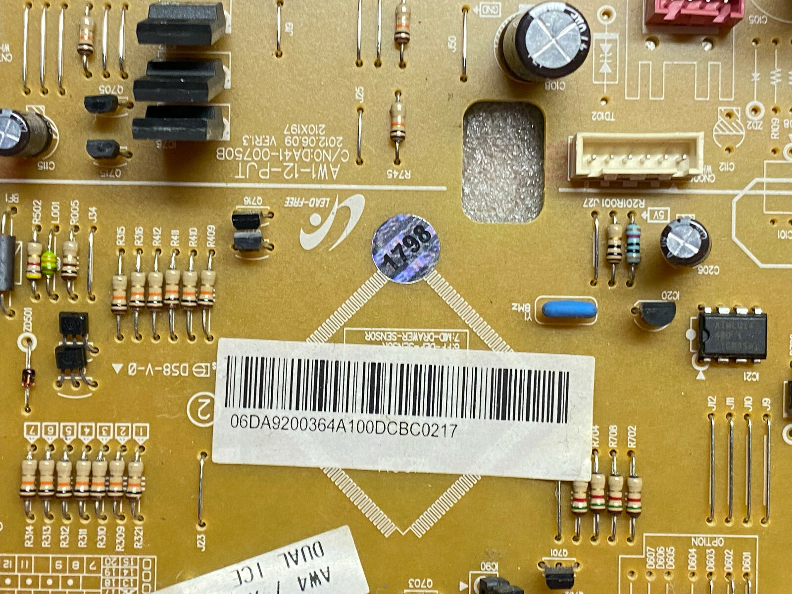 OEM Genuine Samsung Refrigerator Power Control Board DA9200364A eBay