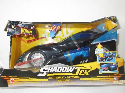 Véhicule Batmobile "The Batman" animé Shadow Tek, Mattel 2007 - Photo 1/4