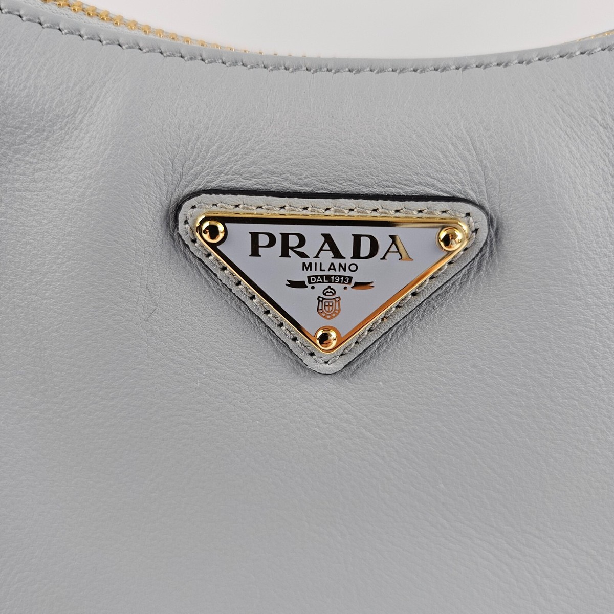 PRADA Aimée Medium $2950 Opaline Leather Shoulder Bag New PRADA Aimée Medium $2950 Opaline Leather Shoulder Bag New