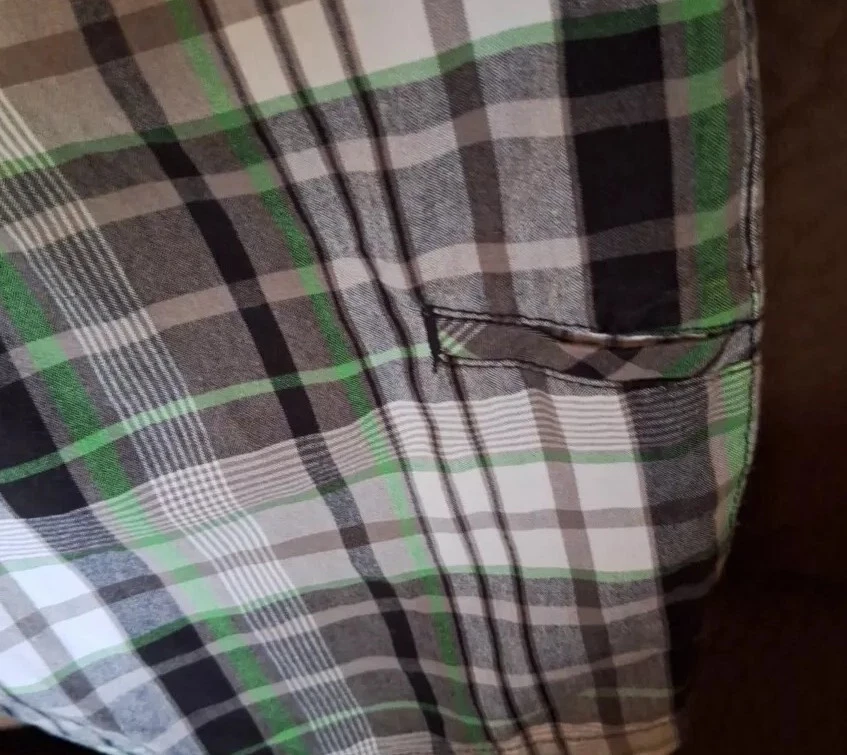 Tony Hawk Performance Boys Shorts  Multicolored Plaid Checkered 6 Pocket Size 18 - Image 3 of 4