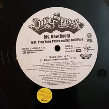 Bubba Sparxxx (feat Ying Yang Twins & Mr. Collipark) "Ms. New Booty" 12" Single