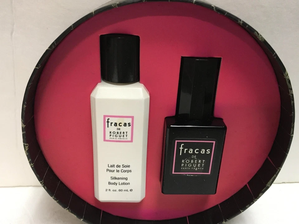Juego de loción corporal Fracas by Robert Piguet EDP spray para mujeres 1 FL OZ + 2 FL OZ nuevo Foto 2 de 4