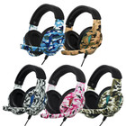 VYBE CAMO WIRED GAMING HEADSET WITH LED LIGHTS AND MIC - VYCH0