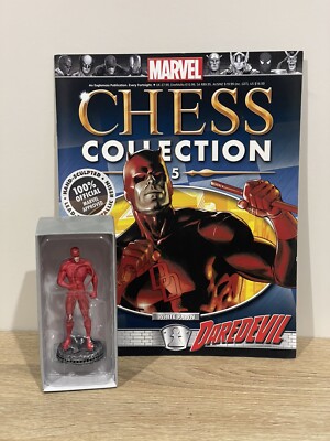 Eaglemoss Marvel Chess Collection DAREDEVIL #5Figure & Magazine.