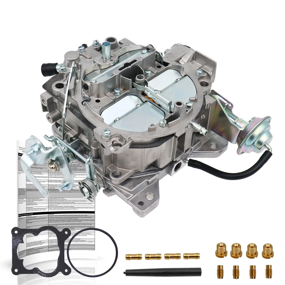 Quadrajet 4 BBL Carburetor Fits 305-350 Engines 650 Cfm Electric Choke US - Image 3 of 4