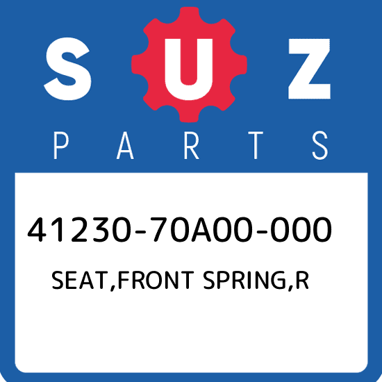41230-70A00-000 Suzuki Seat,front spring,r 4123070A00000, New