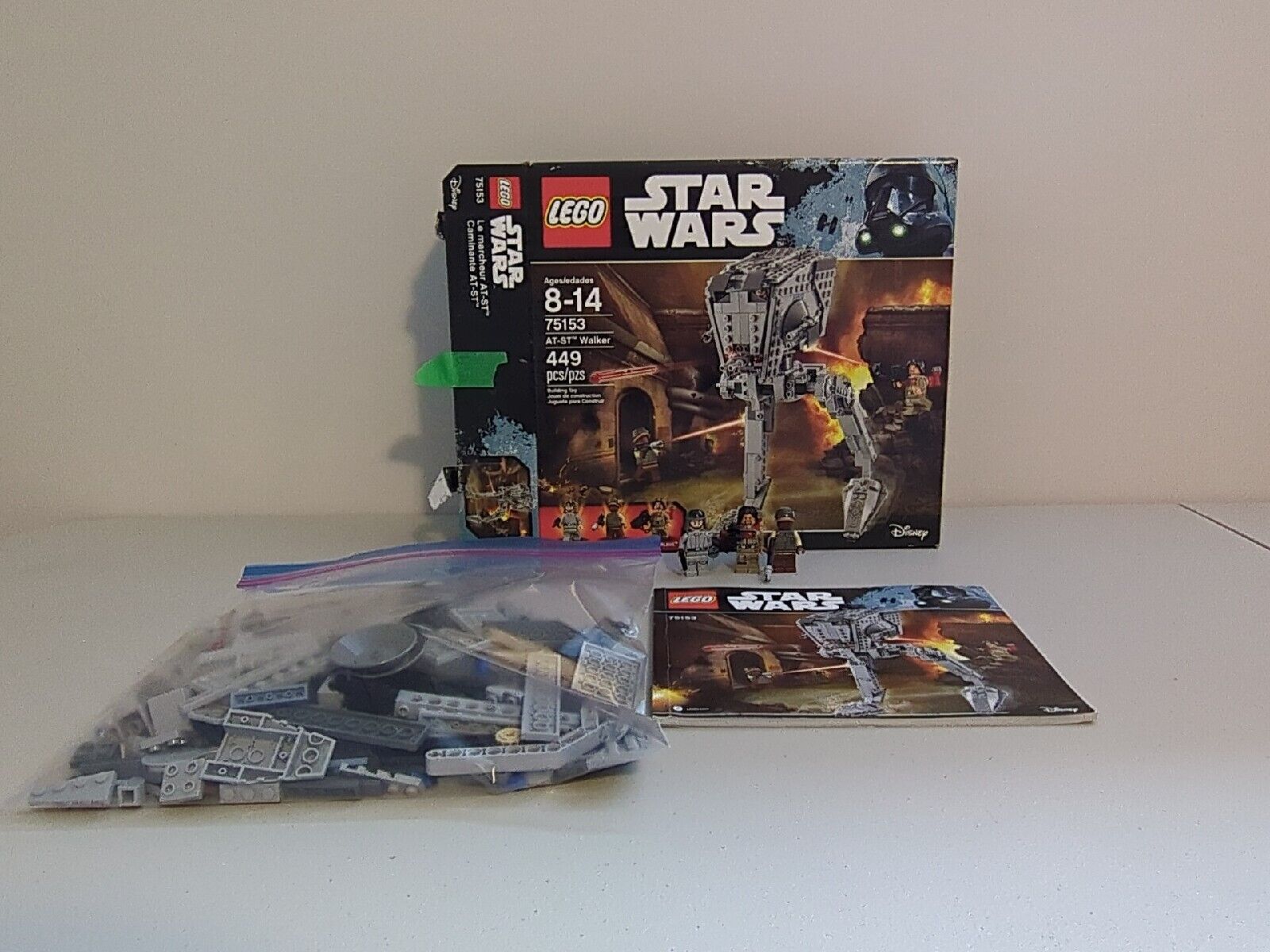 Lego Star Wars AT-ST Walker 75153 - Complete w/ Instructions & Box