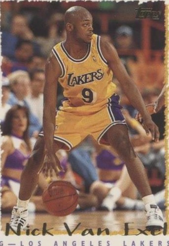 1994-95 Topps #223 Nick Van Exel Los Angeles Lakers Basketball