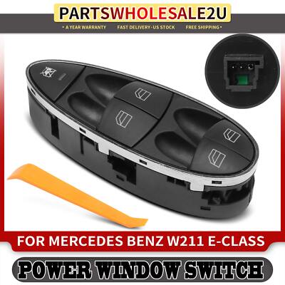 Front Left Window & Mirror Switch For Mercedes GL ML R-Class X164 W164 W251 12V