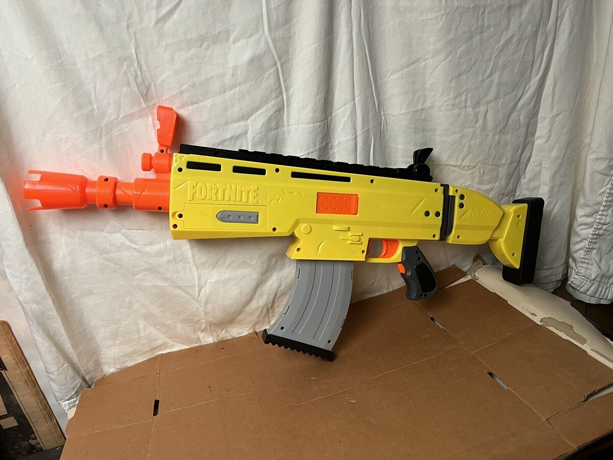 New Fortnite Nerf Gun BASR L Blaster Foam Dart Guns Boys Toy Sniper Rifle