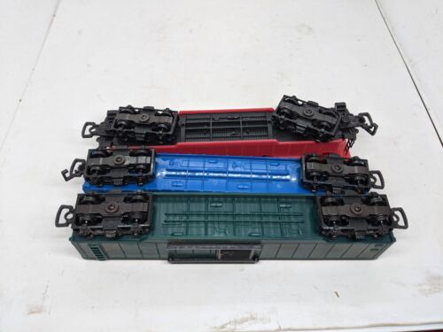 Vintage 1990s Playgo Avon Metro Express Cars Train Set Kitbash Long HO HOn3 - Picture 4 of 6