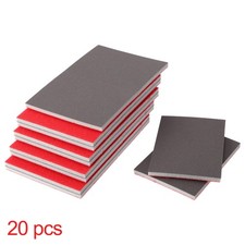 20 Pcs 3.94"x2.76" P1500 Sanding Sponge Fine Sanding Pads Washable and Reusable