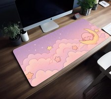 Cute Kawaii Character Mouse Pad - Aesthetic Gaming Desk Mat