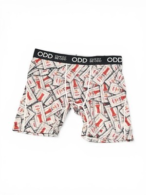 Odd by Odd Sox Men's ''Tapatio Salsa Picante Hot Sauce'' Boxer Brief - Size Large