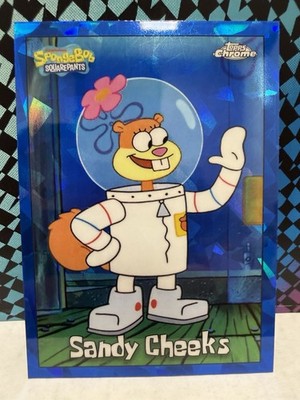 Topps 2025 Topps Chrome SpongeBob SquarePants Sapphire Sandy Cheeks #27
