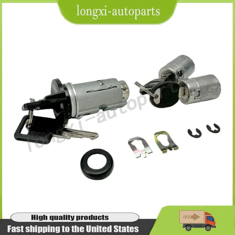 For Chevrolet Blazer C/5 & K/5 Ignition&Door Lock Switch Cylinder Set W/Keys NEW Foto 3 de 4
