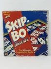 Vintage Skip-Bo Deluxe Board Game Mattel 2001 Complete w/ Board Cards Score Pad