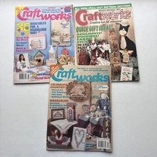 Craft Works For The Home Magazine Lot Of 3, 1990/1994/1996