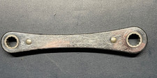Craftsman 1/2" X 9/16" 12 Pt Flat Ratcheting Box Wrench Crown Logo MADE IN USA