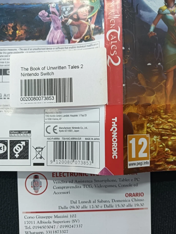 The Book of Unwritten Tales 2 SWITCH Edizione Italia, foto 4 di 4