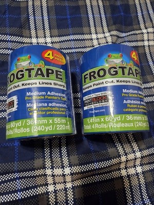 FROGTAPE FROG TAPE Painters Tape 1.41in x 60yds 8 PAck 