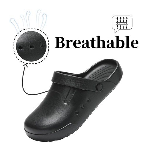 Mens Garden Clogs for Women Beach Water Sandals Slippers Non Slip Kitchen Sho... - Picture 5 of 6