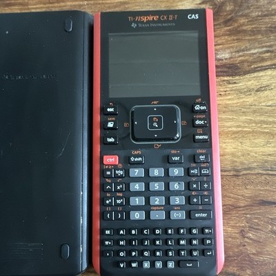 Texas Instruments TI-Nspire CX II-T CAS Grafikrechner programmierbar, Tasche