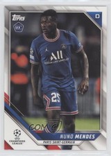 2021-22 Topps UCL Collection Nuno Mendes #126 0y3