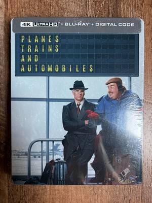 Planes, Trains and Automobiles w. Steelbook (4K UHD + Blu-ray + Digital) *NEW*