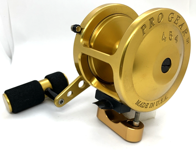 #ad PRO GEAR 454 Conventional Fishing Reel Made In USA $279.99