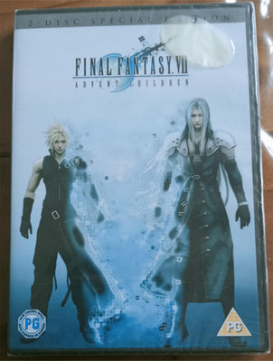 Final Fantasy VII 7 Advent Children Special Edition - NEW Region 2 DVD