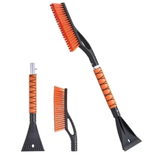 27" For Car Truck SUV Windshield Remover Scraper Car Snow Brush with Ice Scraper
