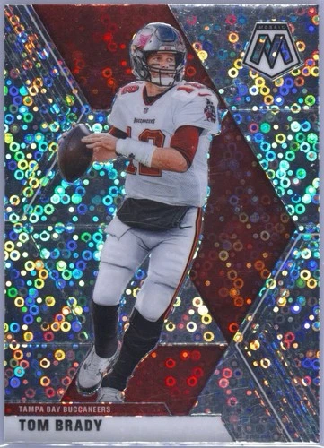 Panini 2020 Mosaic Tom Brady #135 No Huddle Silver PSA 9 Buccaneers NFL